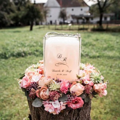 Teka Sand Hochzeitskerzen